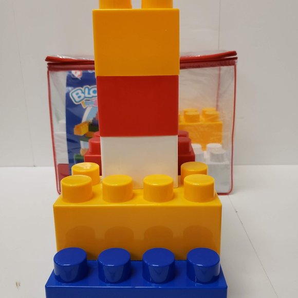 New 16pc Jumbo Building Blocks - Picture 4 of 15